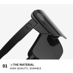 大型フレーム熱波屋外<span class=keywords><strong>UV400</strong></span>安全ゴーグル男性スポーツライディングシールドシェードサングラスHW09 - Product Image 4