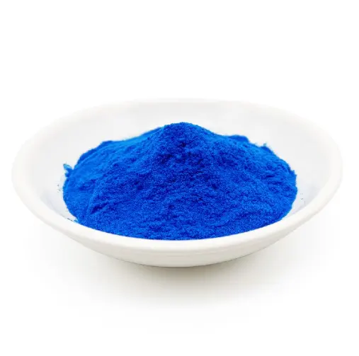 Blue Spirulina E6 E40 Blue Spirulina Ekstrak Organik Phycocyanin Bubuk