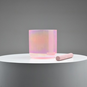 ชามคริสตัลควอตซ์ใสสีคอสมิก Q're Sing สำหรับการบำบัดทางจิตวิญญาณ ผลิตภัณฑ์อัลคิมิโกส คูเอนโกส เด คริสตัล - Product Image 3