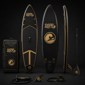 Planche à pagaie gonflable hybride haute performance, <span class=keywords><strong>fusion</strong></span> de PVC <span class=keywords><strong>double</strong></span> <span class=keywords><strong>couche</strong></span> et rails composites pour une polyvalence surf et tourisme - Product Image 2