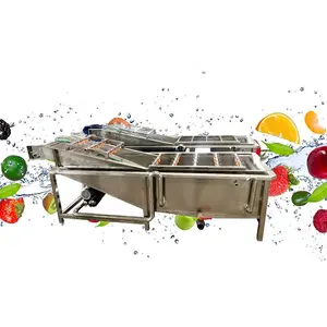 Voedsel Apparatuur Groente Schoonmaken Lijn Automatische Aardappel China Fruit Groente Voedsel Wasmachine