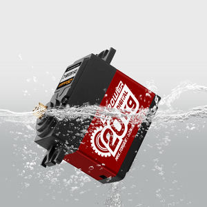 DSpower 20KG Étanche Métal Gear 180/300 Degrés Servo pour 1/8 1/10 RC Voiture Crawler Bateau Robot Jouet Axial TRX4 <span class=keywords><strong>TRX6</strong></span> Scx10 Wltoys - Product Image 2
