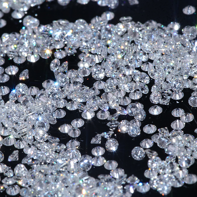 Round Diamond Cut 10mm Size Around