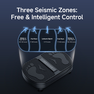 Appareil d'exercice de vibration corporelle pour la remise en forme à domicile, entraînement efficace avec plateforme vibrante et produits de massage par plaque - Product Image 2