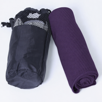 Serviette de sport rafraîchissante en microfibre super absorbante 30*100cm, la plus vendue, pour le tennis, la gym et la natation