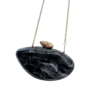 Nuova Borsa da Sera 2026, Borsa a Mano in Acrilico alla Moda per Donna, Borsa Ellittica con <span class=keywords><strong>Tracolla</strong></span> a Catena - Product Image 5