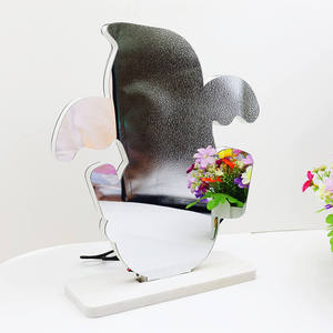 Infinite Tunnel Mirror <b>Lamp</b> | 3D Visual Art Decor Light | Customizable Acrylic LED <b>Table</b> <b>Lamp</b> with Cutting Service for Home Bar - Product Image 3