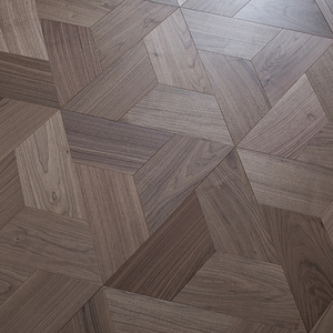 Parquet en noyer noir multicouche AS2047 E0 E1, texture scieuse, qualité contemporaine ABC, 12mm 15mm 18mm, à rainures et languettes, pour entrepôts et placards - Product Image 1
