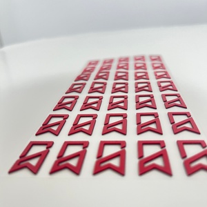 Étiquettes en silicone 3D anti-rayures personnalisées avec logo en caoutchouc pour vêtements, chaussures, sacs - Couleur et design personnalisés - Product Image 5