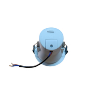 Spot encastré LED moderne IP44 3 CCT avec interrupteur DIP réglable et intensité variable, en aluminium et plastique, 220 V 7 W/12 W pour l'éclairage domestique et de bureau