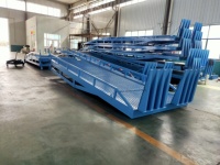 Rampe mobile portative de conteneur de niveleur de quai mobile de plate-forme de chargement d'ascenseur de rampe pour le chariot élévateur