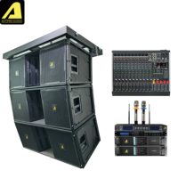 Console de mixage de scène professionnelle ACTPRO AUDIO, étanche, en métal, pour extérieur, 8/12/16 canaux, pour spectacles et festivals