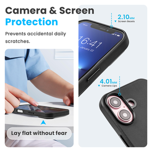 Funda de teléfono de PU Premium de lujo para <span class=keywords><strong>iPhone</strong></span> 16 <span class=keywords><strong>Pro</strong></span> <span class=keywords><strong>Max</strong></span> Plus 11-16 Series Funda trasera amigable con la piel Función de carga inalámbrica magnética - Product Image 4