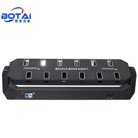 BOTAI haute puissance 150W Laser mobile 650nm Diodes rouges 12x500m pour les spectacles de lumière dynamique blanc chaud émettant DMX512 contrôle pour DJ