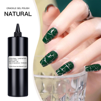 Kit de vernis gel craquelé UV/LED de marque propre, sans HEMA, haute pigmentation, logo personnalisé, 15 ml