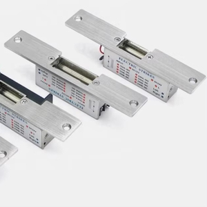 Serratura Elettrica Europea Regolabile NO/NC 12V, Serratura Elettronica per Porte con Sblocco all'Accensione, Fail Secure per Controllo Accessi - Product Image 1