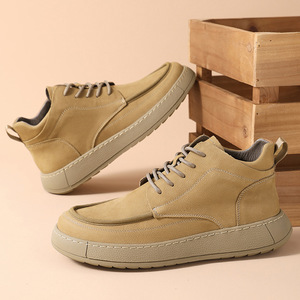 Zapatillas de cuero blanco con cordones, detalle de franja lateral negra en contraste, parte superior de grano suave, zapatillas bajas para correr, suela plana ligera y delgada - Product Image 1