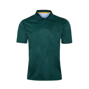 Polyester căng vải đầy đủ thăng hoa in tùy chỉnh ngắn tay áo Mens Nam Phi Rugby Jersey