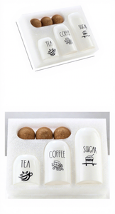 Juego de Recipientes de Vidrio para Té, Café y Azúcar, Frascos Herméticos con Tapa de Corcho, Recipientes Seguros para Alimentos para Cocina, Venta al por Mayor - Product Image 4