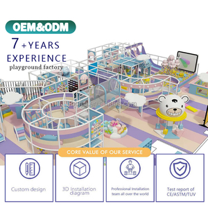 Juegos de Equipamiento de Juego Personalizados para Niños, Equipamiento de Juego Interior Suave, Parque Infantil Interior Grande para Niños, Parque de Atracciones con Toboganes - Product Image 3