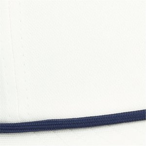 Gorro de béisbol con Logo bordado para hombre y mujer, gorra deportiva con diseño personalizado, 5 paneles, color blanco - Product Image 4