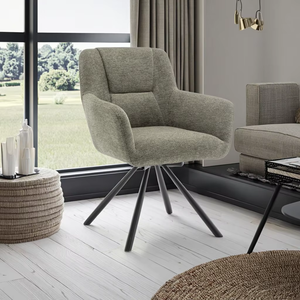 Moderno alta qualità KD telaio e gambe nero in polvere <span class=keywords><strong>tessuto</strong></span> rivestito poltrona - Product Image 1
