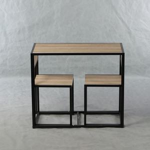 Set Tavolo da Pranzo e Sedie per 2 Persone Salvaspazio da Cucina per Colazione, Tavolo Compatto per Arredamento di Case Piccole - Product Image 3