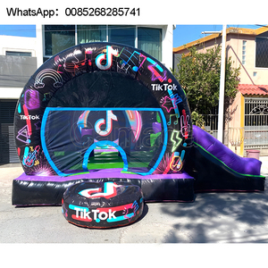 Castillo Hinchable Comercial de Fútbol, Baloncesto y Béisbol con Tobogán para Fiestas - Product Image 2