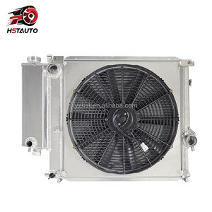 Pour BMW 318i <span class=keywords><strong>318is</strong></span> 318ti Z3 1991-2000 Radiateur de voiture de refroidissement en aluminium avec ventilateur - Product Image 1