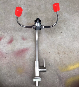 Estación de lavado de ojos Personal, montaje en cubierta de doble propósito, para <span class=keywords><strong>laboratorio</strong></span>, grifo - Product Image 6