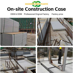 Tablero de Construcción de Hormigón de Alta Resistencia Directo de Fábrica para Proyectos de Construcción, Encofrado Hueco de Plástico PP - Product Image 3