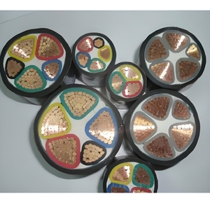 Câble d'alimentation électrique YJY gainé de polyéthylène isolé XLPE échoué pour un usage industriel environnements souterrains extérieurs humides - Product Image 6