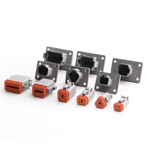 <span class=keywords><strong>DT04</strong></span>-<span class=keywords><strong>2P</strong></span>-<span class=keywords><strong>CE09</strong></span> ตัวเชื่อมต่อแบบ 2 ตำแหน่ง สำหรับขั้วต่อตัวผู้ แบบสายต่อสาย ระยะห่างระหว่างแกนกลาง 5.46 มม. (0.215 นิ้ว) ปิดผนึกได้ สีดำ - Product Image 5