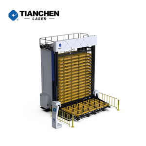 Tour <span class=keywords><strong>de</strong></span> stockage automatique en tôle d'acier série SL 3015 4020 6015 avec niveaux personnalisables - Product Image 1