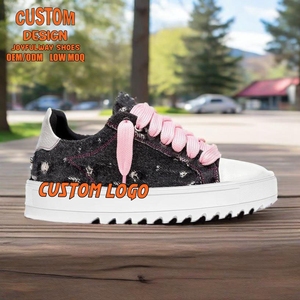 Tùy Chỉnh <span class=keywords><strong>Chucky</strong></span> Sneakers Womens Màu Đen Hàng Ngày Giày Biểu Tượng Tùy Chỉnh Sneaker Oxford Người Đàn Ông Của Da Sneakers Với Thiết Kế Riêng - Product Image 1