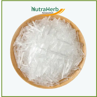 Prix d'Usine 100% Purs Cristaux de Menthol Naturels Cristaux de Menthe L-Menthol en Vrac Fabricant de Menthol
