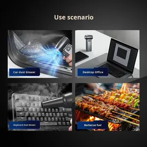 Индивидуальный Электрический Турбо-вентилятор портативный мини-Турбо-вентилятор вертикальный небольшой ветряной турбины для автомобиля мини-струйный вентилятор турбо - Product Image 4