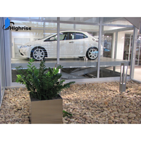 Ascenseur hydraulique de voiture ascenseur à ciseaux stationnaire voiture ascenseur ciseaux voiture ascenseur de stationnement pour la maison Garages escalier pompe