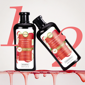 Ensemble de Soins Capillaires Bio Nettoyants en Profondeur en Gros – <span class=keywords><strong>Meilleur</strong></span> Shampooing et Après-Shampooing Naturels à la Pomme Anti-Chute pour Réparer les Cheveux Abîmés - Product Image 4