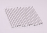 Plaque alvéolaire en polycarbonate Makrolon durable à 3 couches pour serre moderne, lucarne, toiture transparente, usage hôtelier