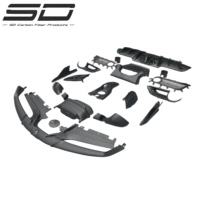 Pièces de carrosserie de style SD Capristo pour Ferrari 488, en fibre de carbone, directement de l'usine, haute performance, ajustement parfait