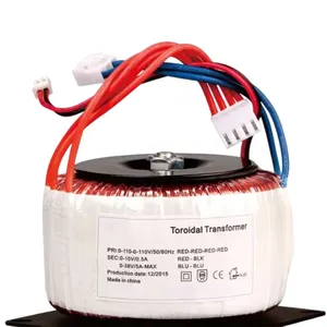 12v 15v 18v 20v 24v 36v 80va 100va 150va Transformador toroidal do poder do amplificador de áudio