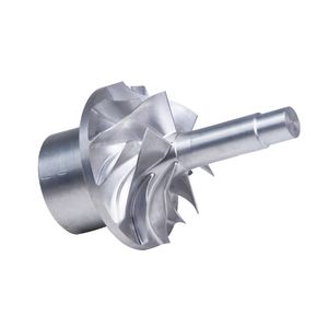 Impulsor de Aluminio, Titanio, Latón y Acero Inoxidable de Alta Precisión, Mecanizado CNC Personalizado, Fabricado con Tecnología de Electroerosión por Hilo (EDM) - Product Image 2
