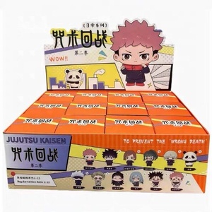 Scatola a Sorpresa Originale JJK Daily Series Stagione 2 - Statuetta <span class=keywords><strong>Gojo</strong></span> Satoru da Collezione per Desktop - Articolo <span class=keywords><strong>Anime</strong></span> da Collezione - Vendita all'Ingrosso - Product Image 1