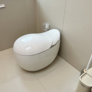Mới đến thông minh trứng hình nhà vệ sinh tự động điều khiển từ xa inodoro phòng tắm điện tử nhà vệ sinh thông minh WC S-trap mô hình thoát nước - Product Image 5
