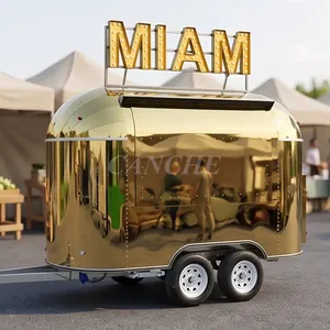 Chariot de restauration mobile personnalisé pour hot-dogs et tacos, populaire en Europe, avec équipement - Product Image 1