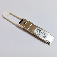 Modul Transceiver Optik QSFP-100G-ZR4-S 100GBASE-ZR4 QSFP28 100G 1310nm 80km Duplex Dual LC SMF Fiber Optik Garansi 3 Tahun