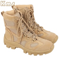 Bottes tactiques KMS pour hommes – Vente en gros OEM – Confortables, résistantes à l'usure, légères, mi-montantes, chaussures de désert avec fermeture éclair