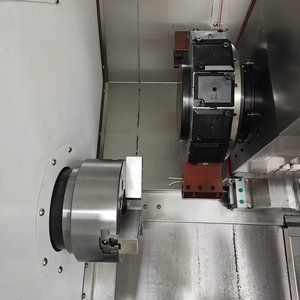 TCK-70 độ chính xác cao nghiêng giường <span class=keywords><strong>CNC</strong></span> Lathe Heavy-Duty chuyển Trung tâm GSK điều khiển 2-trục kim loại xử lý lỗ khoan phay - Product Image 4