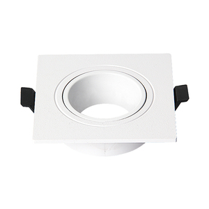 ERDU Gu10 <span class=keywords><strong>GX53</strong></span> Gu5.3 Spot Light Frame Encastré Cob Spot Downlight Plastique Led Module Mr16 Logement - Product Image 5
